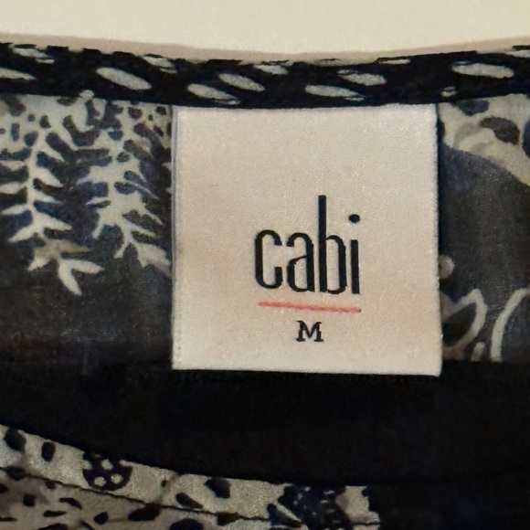 Cabi Hybrid Floral Ruffle Blouse - Picture 2 of 5